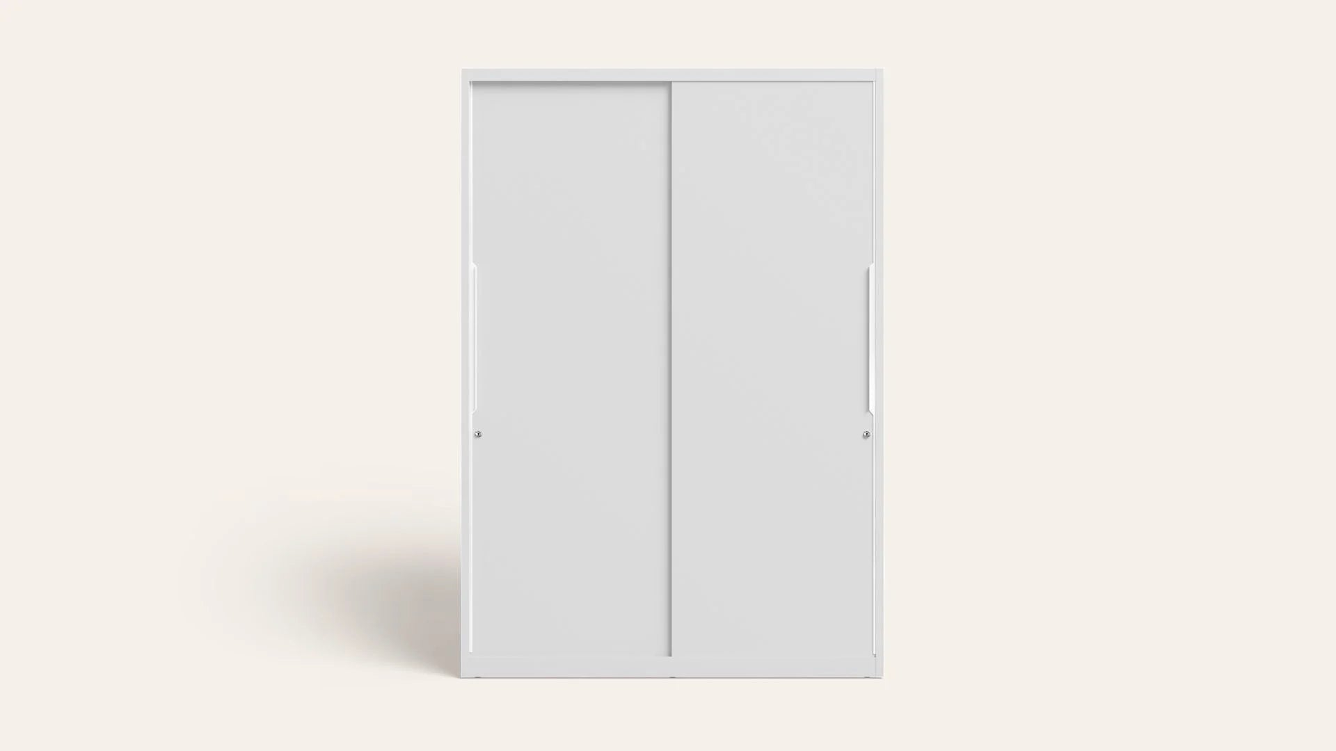 GODREJ 2-DOOR WARDROBE SLIDE N STORE TEX BOND WHITE PRO