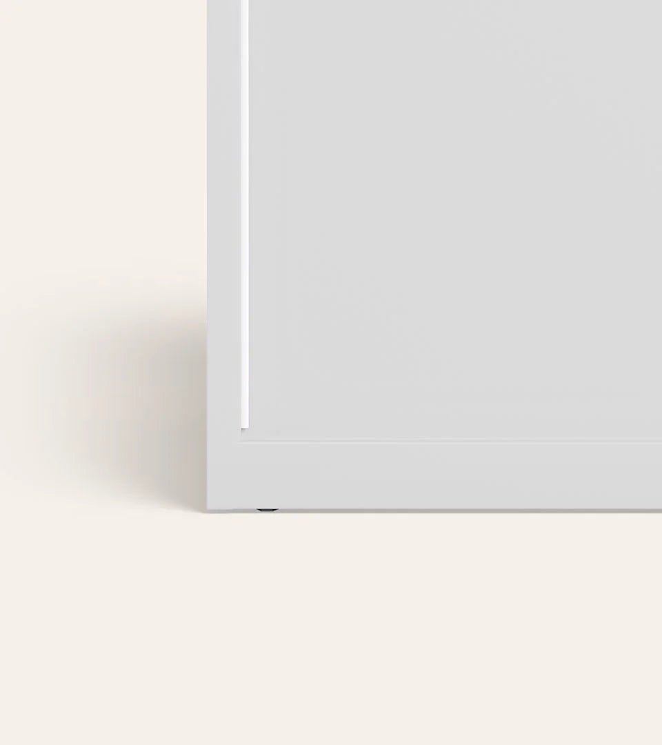 GODREJ 2-DOOR WARDROBE SLIDE N STORE TEX BOND WHITE PRO