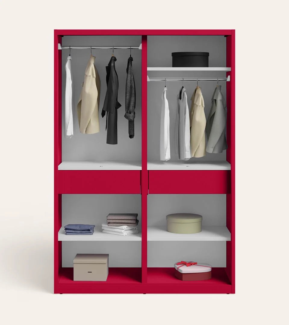 GODREJ SLIDE N STORE TEX BLUSH RED PRO