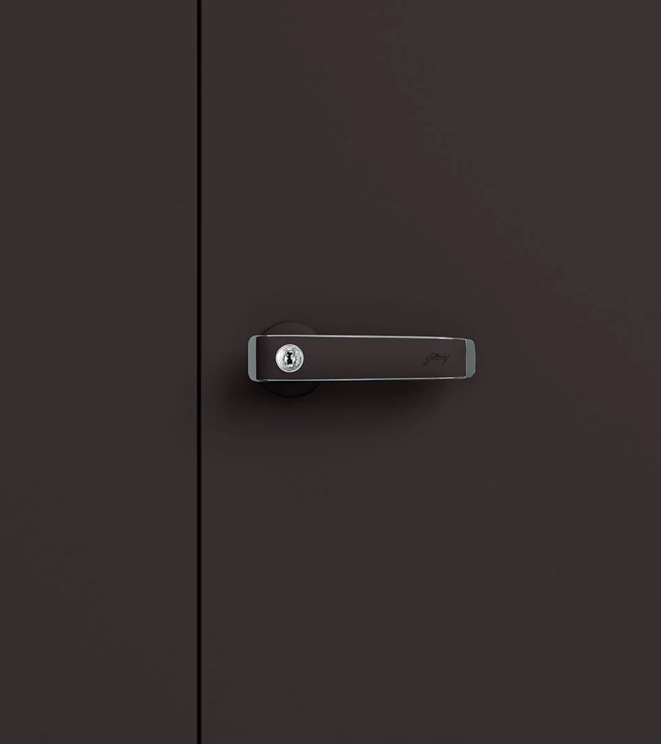 GODREJ 2 DOOR WARDROBE AURALINE WOMEN BASIC WHT COFFEE BR GODREJ