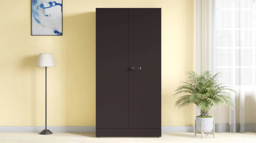 GODREJ 2 DOOR WARDROBE AURALINE WOMEN BASIC WHT COFFEE BR GODREJ