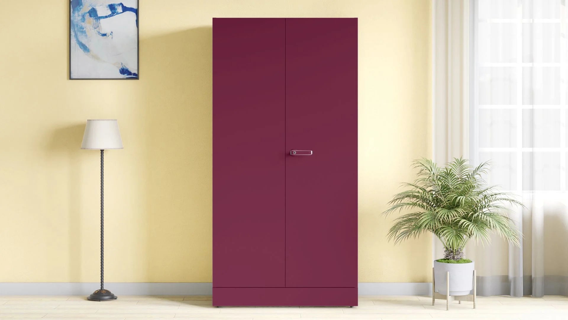 GODREJ AURALINE WOMEN BASIC  WHT  BERRY GODREJ