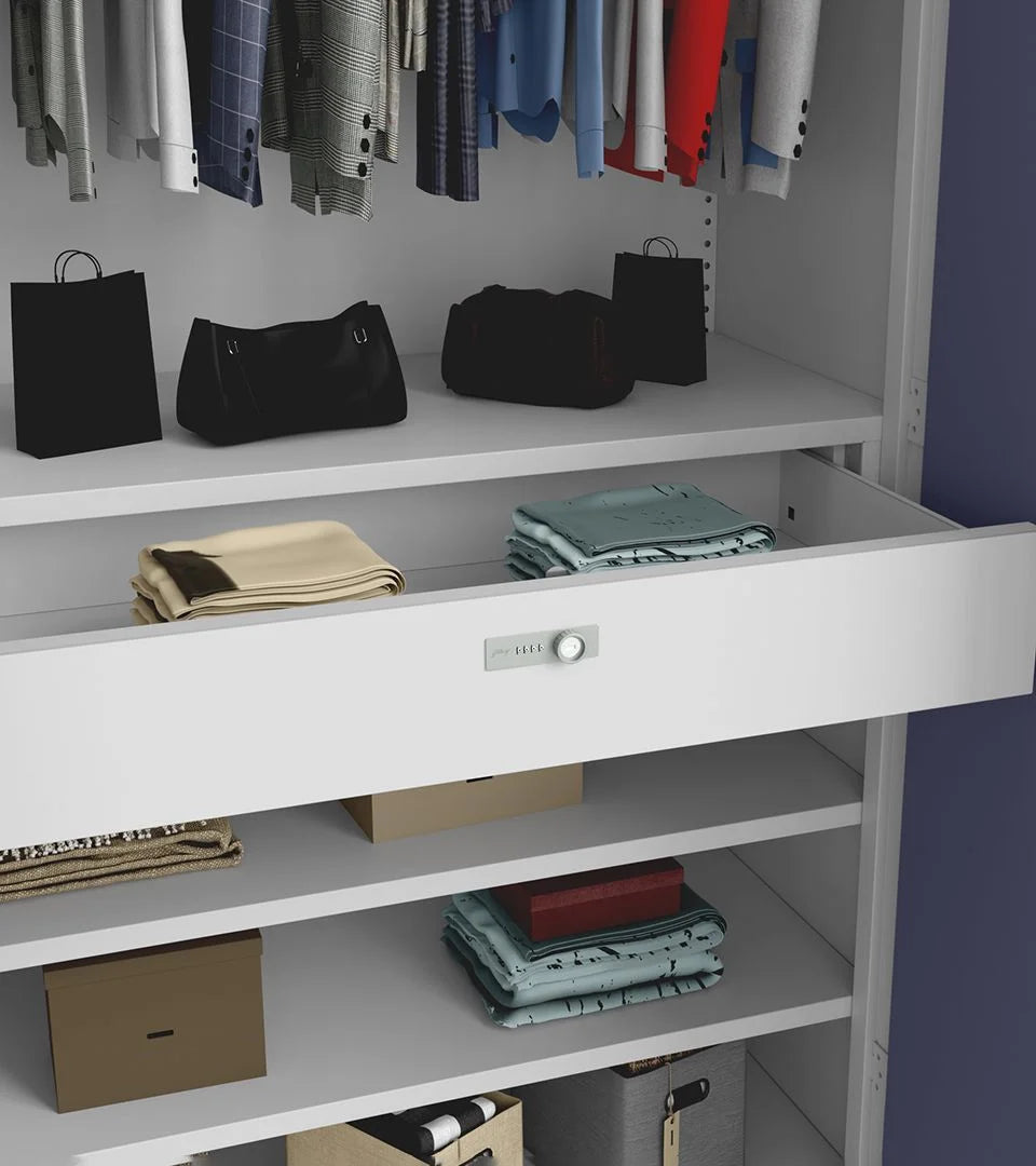 GODREJ 2 Door Auraline Men Basic Steel Almirah GODREJ