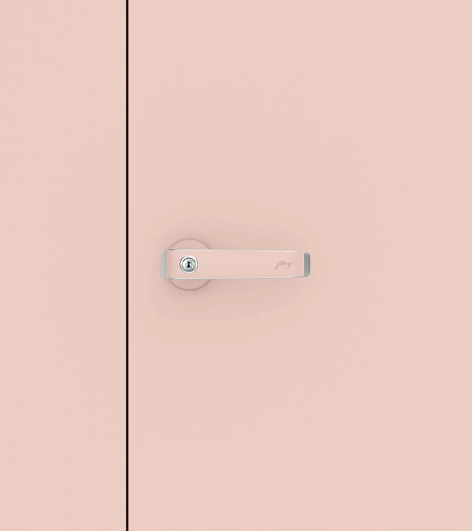 GODREJ 2 DOOR WARDROBE AURALINE MEN BASIC WHT COFFEE BR GODREJ