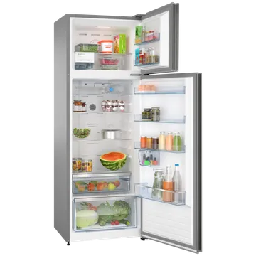 BOSCH Refrigerator Front Free Double Door CTC39S02NI Sparkly Steel 368 L