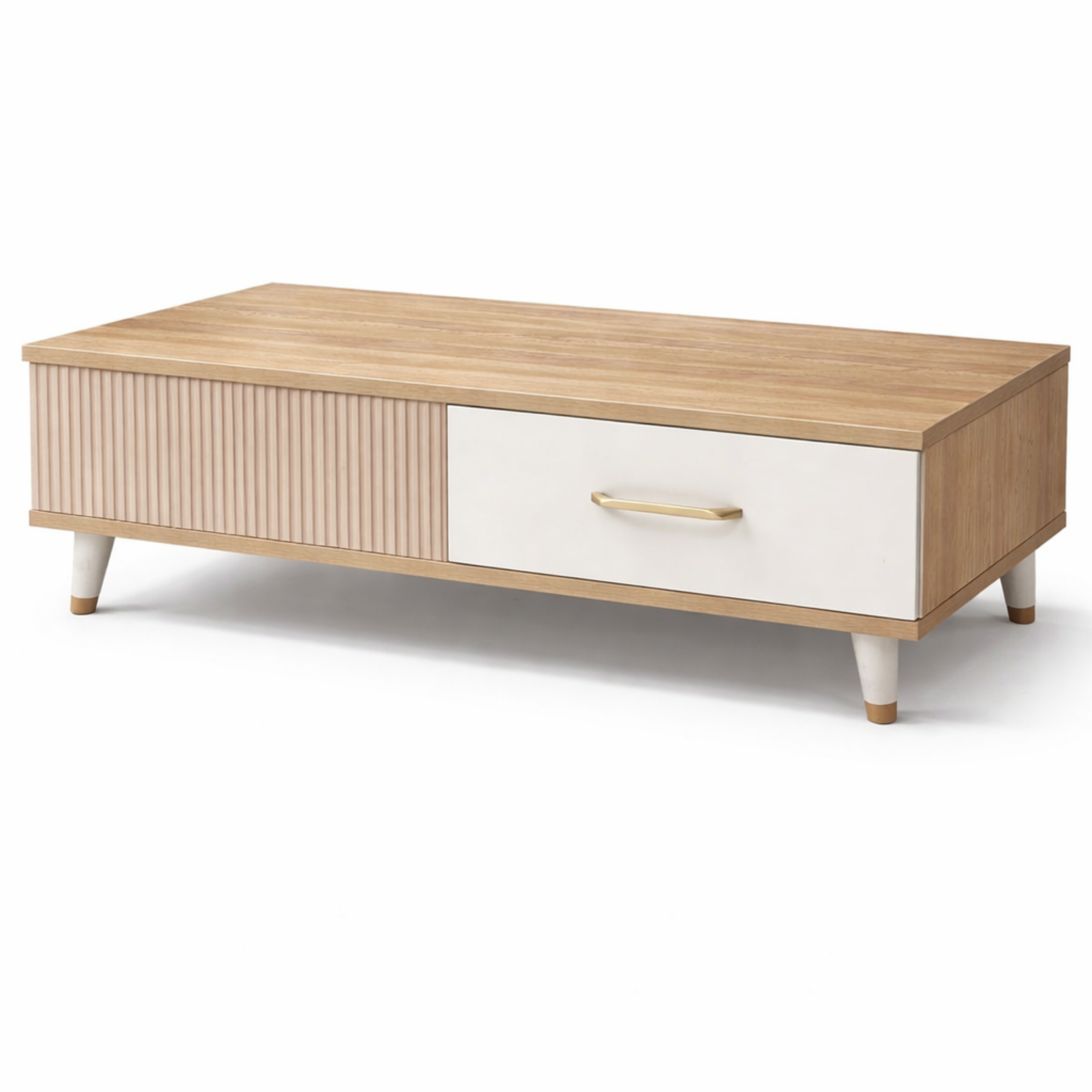 SW CENTER TABLE STANLEY-KINGSTON WHITE SPACEWOOD