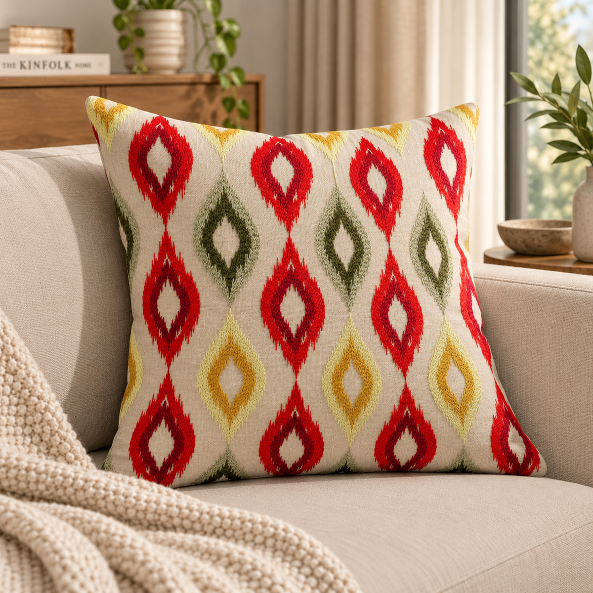 OoNA Kktf Cushion Cover 16X16 Norah D No 12 OoNA