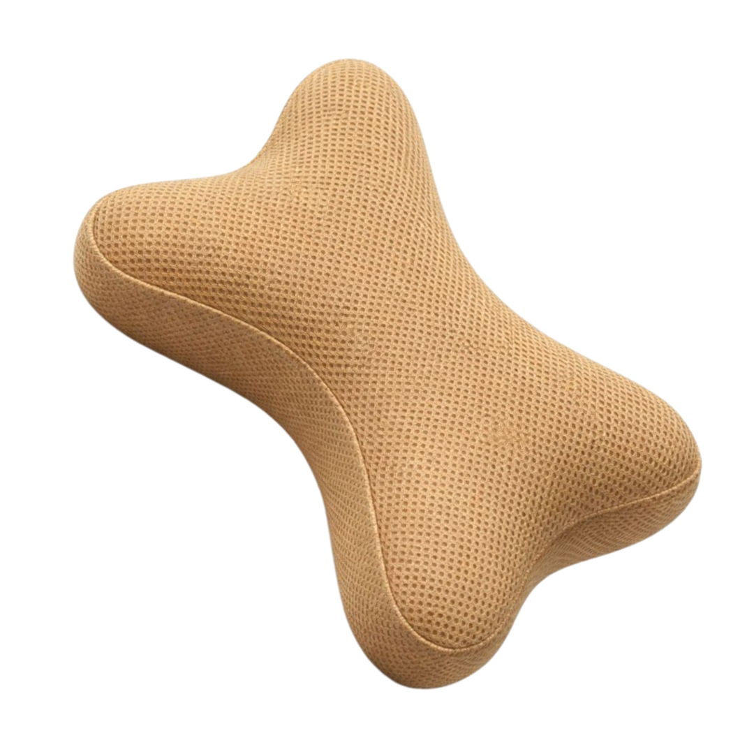 ARENA BONE SHAPE NECK PILLOW EVBSCP03 MESH GREY ARENA