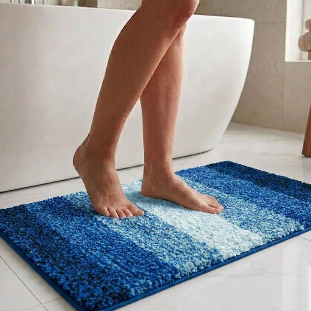 OoNA SF Pano Stripe & Melange S/2 Doormat OoNA