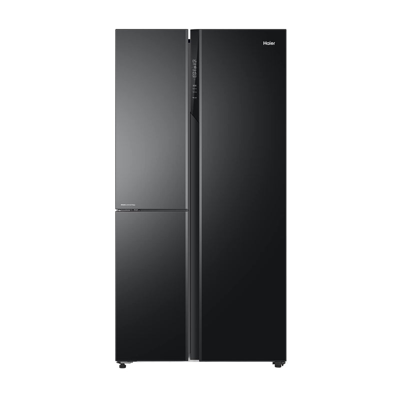 Haier 628 L 3 Door Convertible Side By Side Refrigerator | Inverter Technology  | Jumbo Ice Maker
