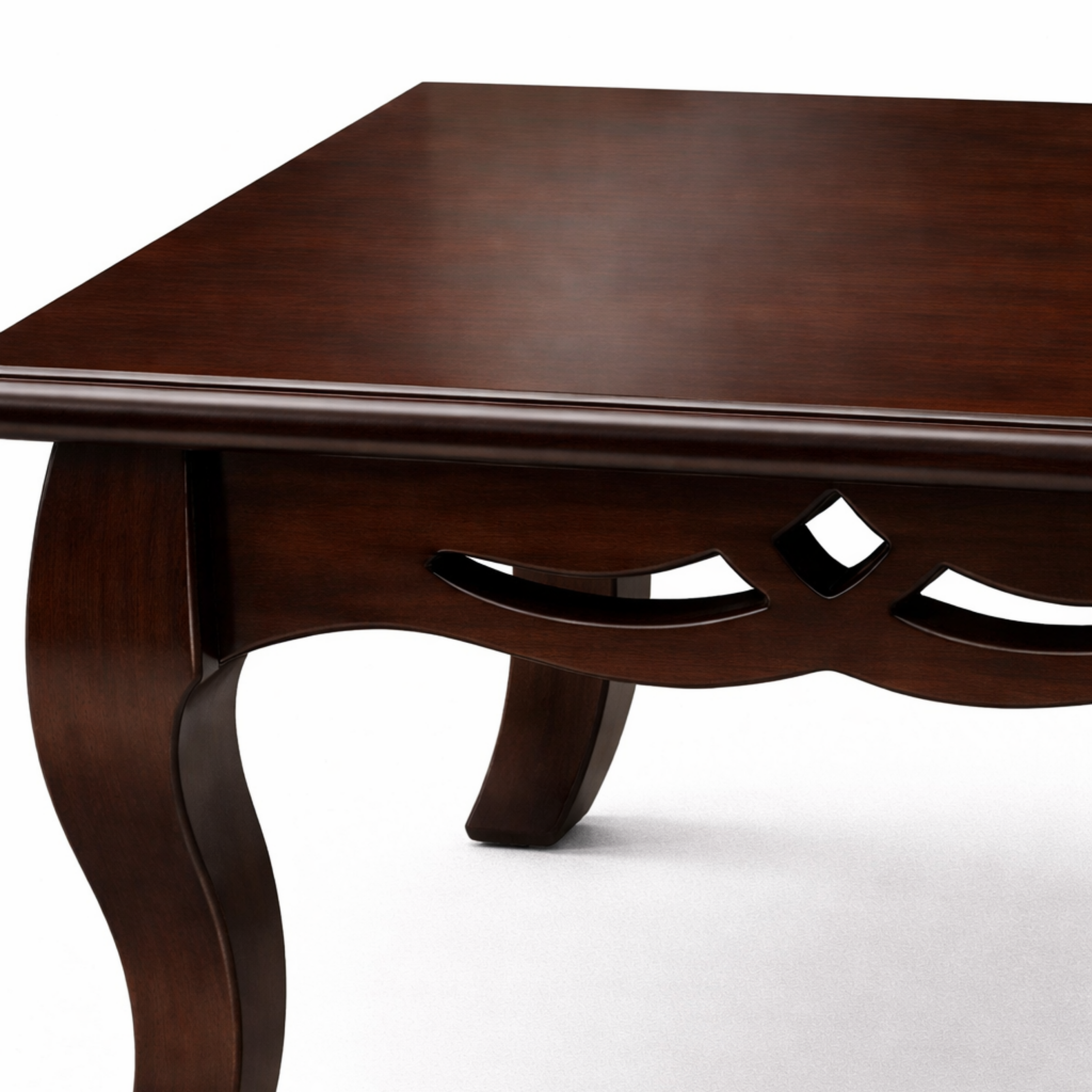 ARENA CENTRE TABLE LION LEG WOOD TOP 24X24 WALNUT MAT ARENA