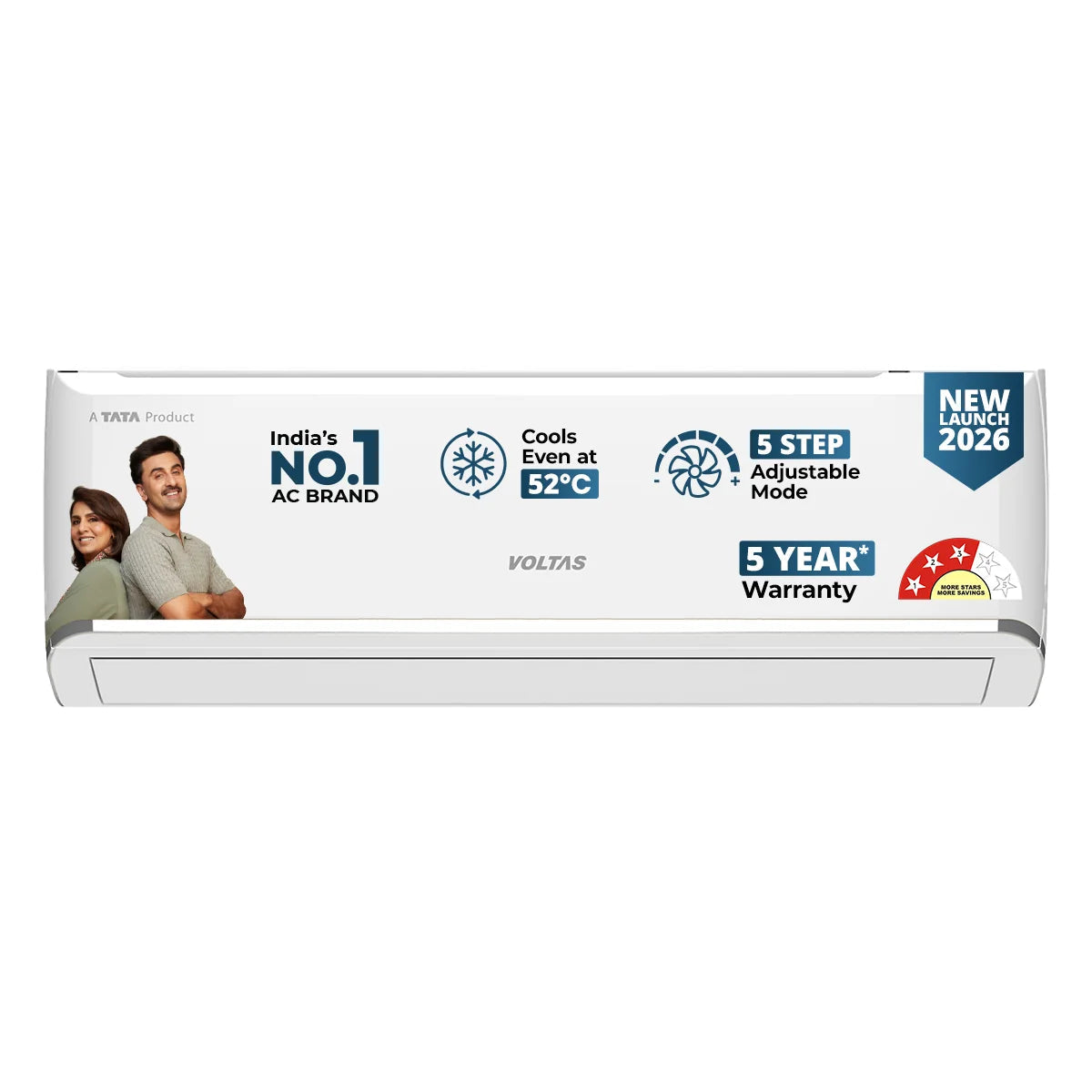 VOLTAS AC-INDOOR UNIT SAC 183INV VECTRA ZEN SILVER  INVERTER 1.5 VOLTAS