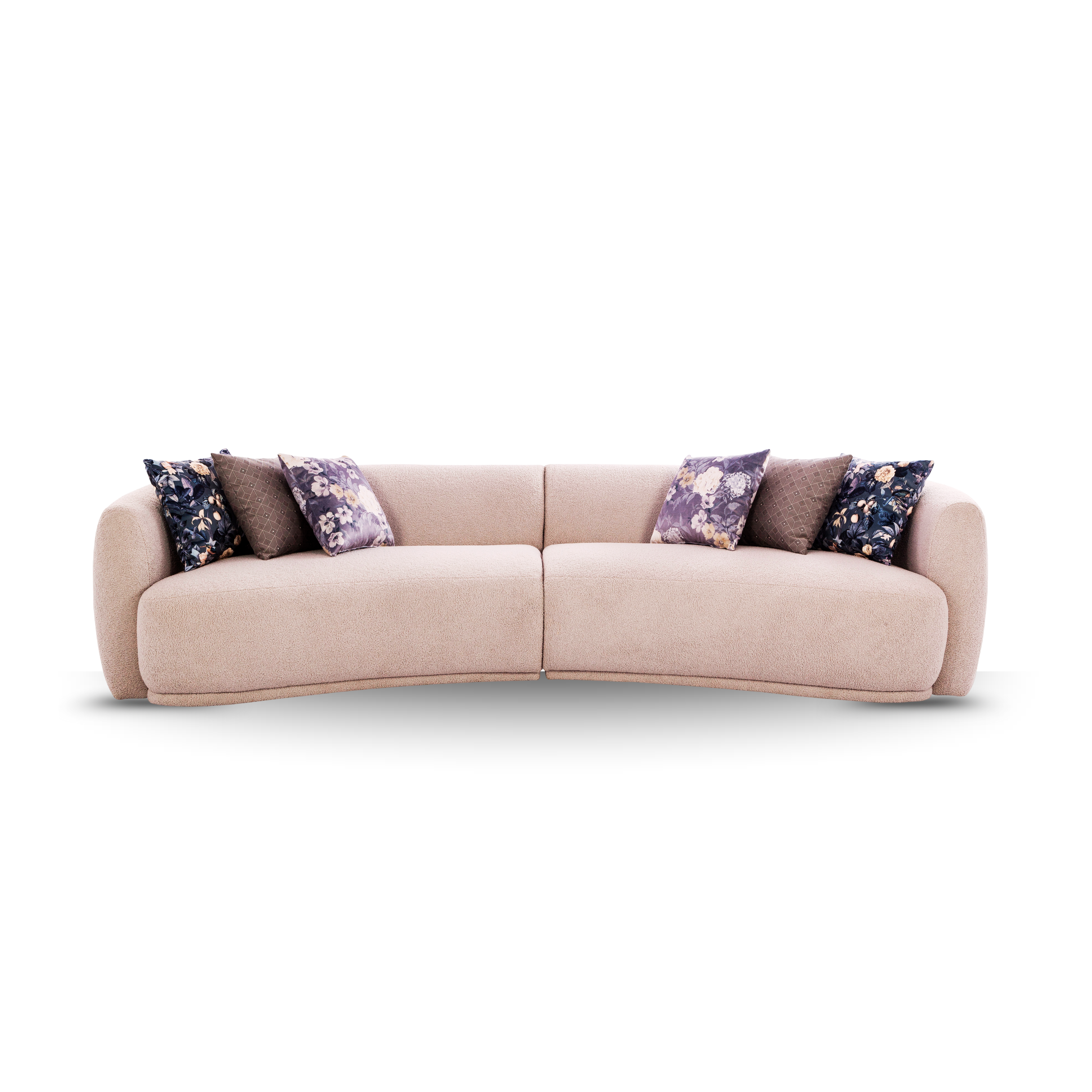Arena 4 Seater Sofa Framingham Pacific Beige CMM Arena Retails Pvt Ltd
