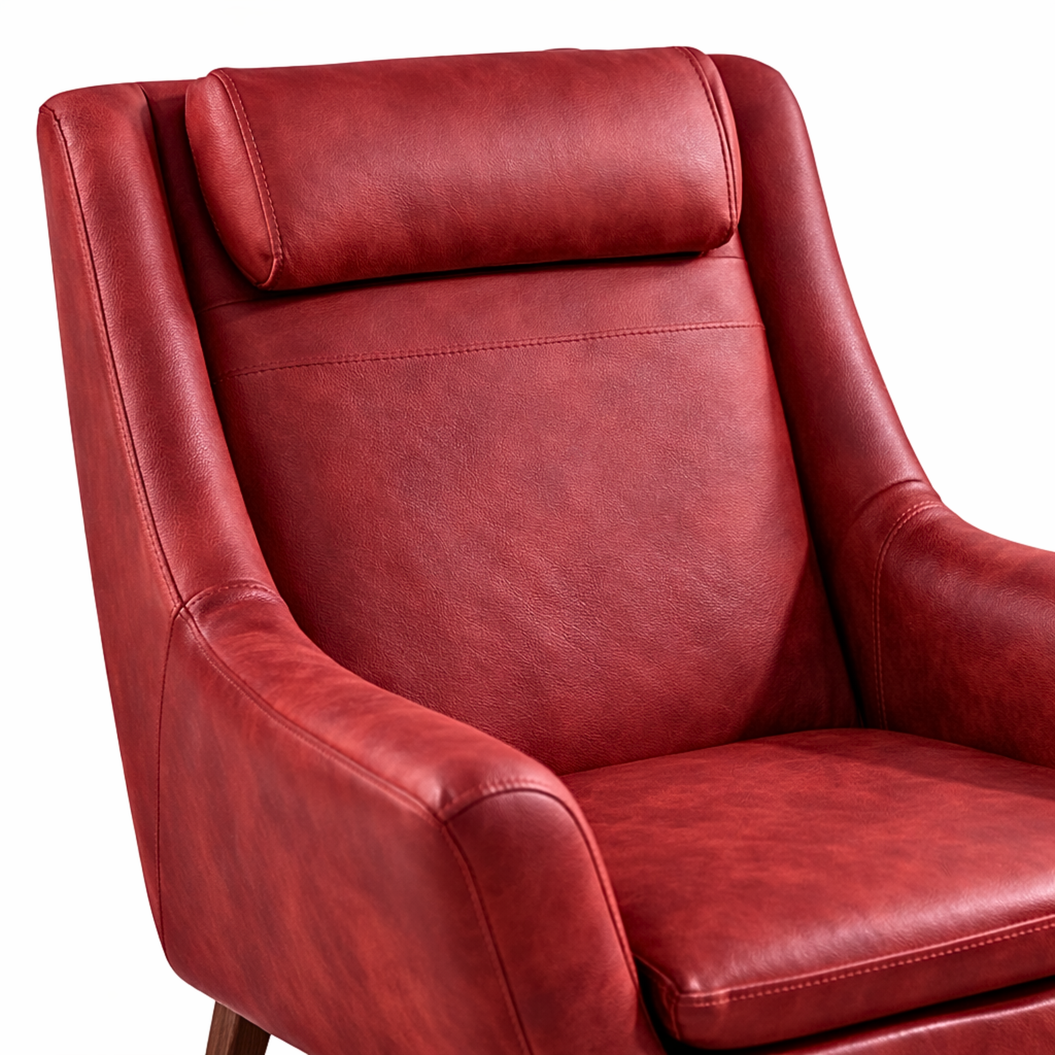ARENA DERBY Single Seater Lounger Chair Polyester (Rust) ARENA