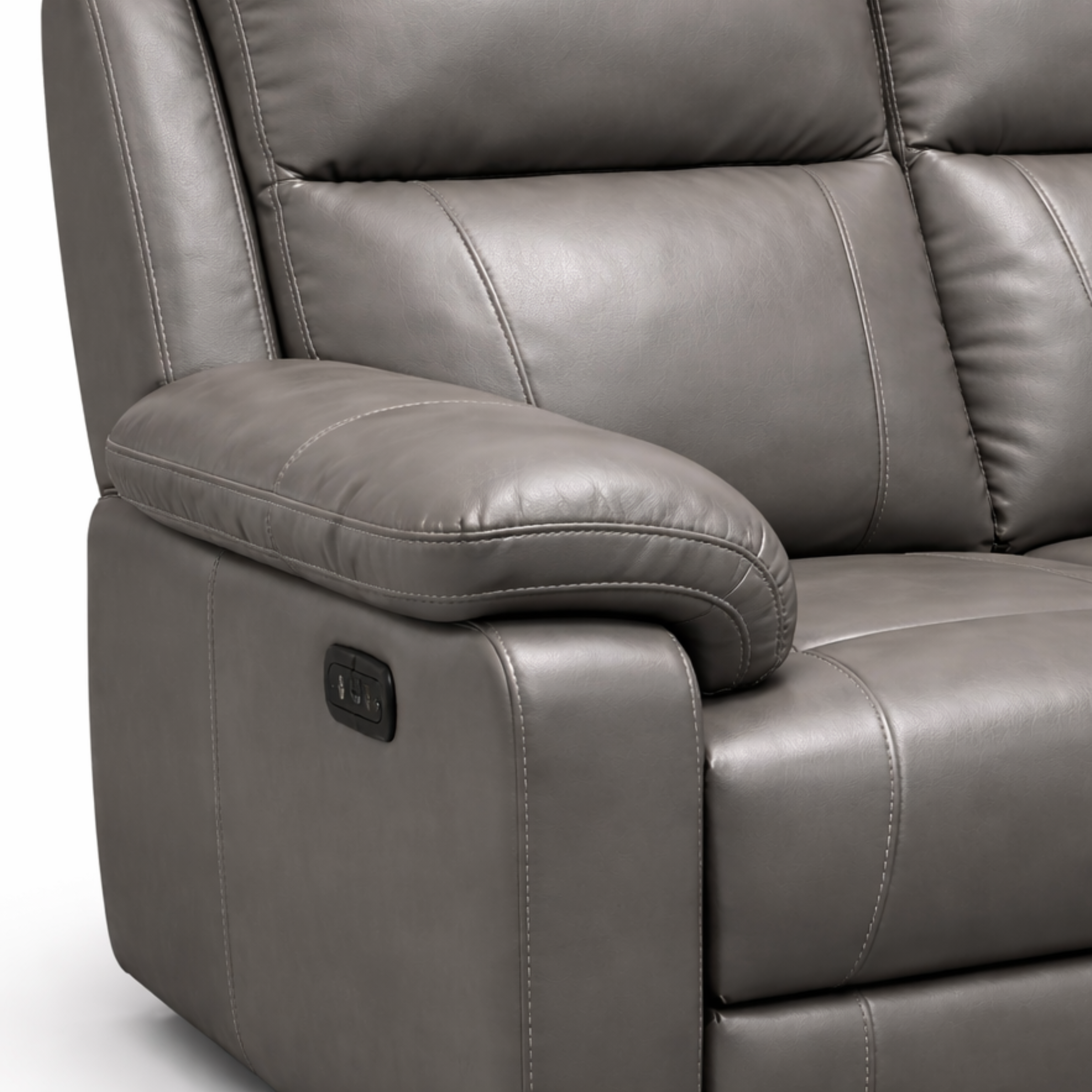ARENA 3+2+1 SEATER MOTORISED RECLINER OMEGA STONE GREY ARENA