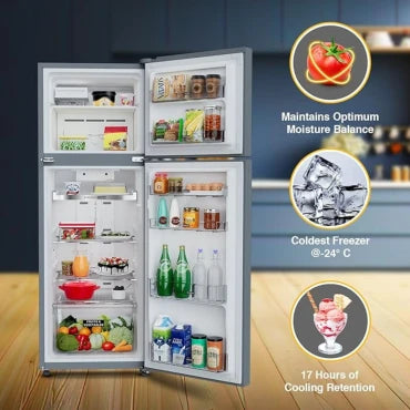 WHIRLPOOL REFRIGERATOR-FF-DD  IF INV ELT DF305 (2S) ILLUSIA STEE WHIRLPOOL