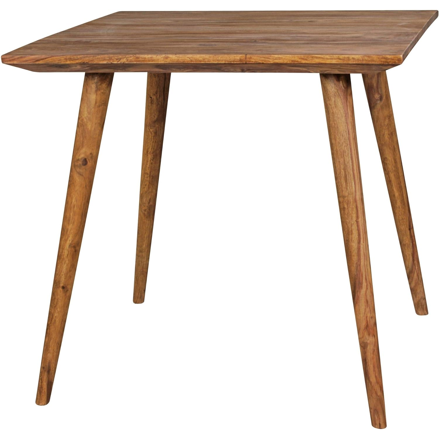 ARENA TROY Bar Table Sheesham Top Walnut Legs