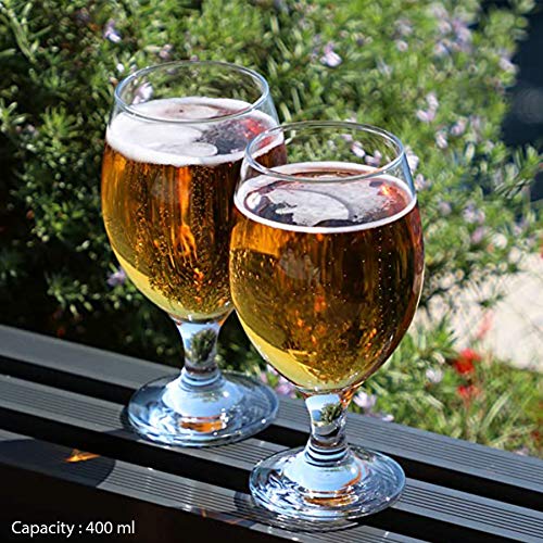 OoNA Bistro Beer Stemware 400ml Pack of 6