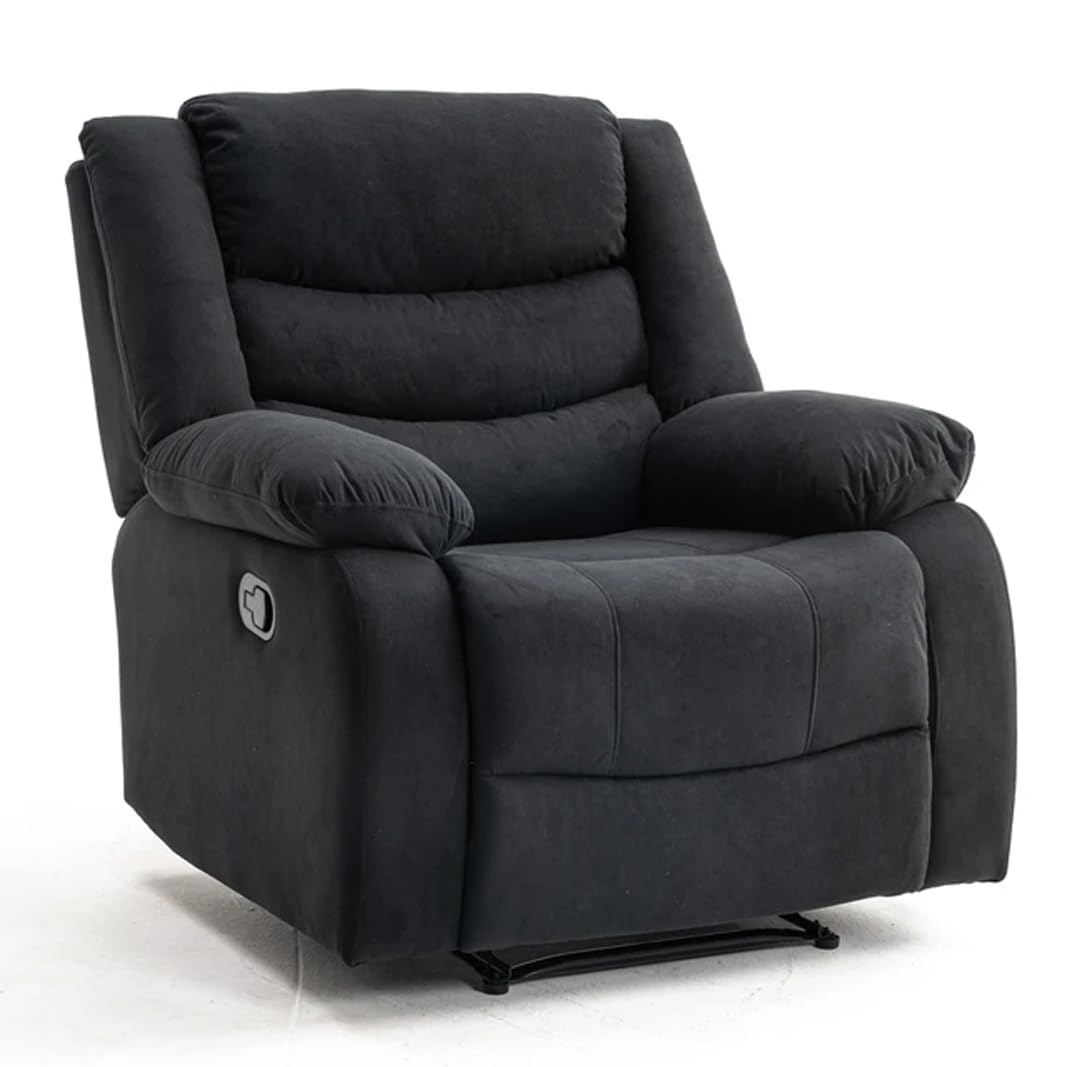 ARENA SINGLE SEATER RECLINER ILLINIOS 1S - LAMA BLACK ARENA