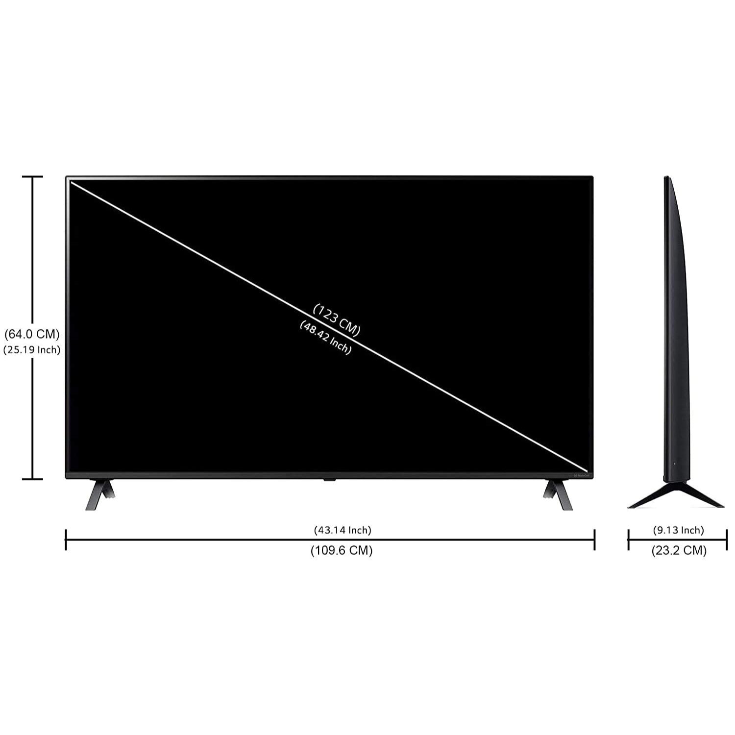 LG Nanocell 49NANO80TNA 49 inch Ultra HD (4K) LED Smart WebOS TV