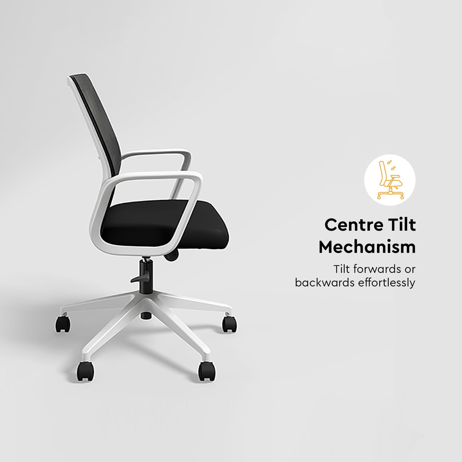 GODREJ SALLY Mid Back Executive Chair Black