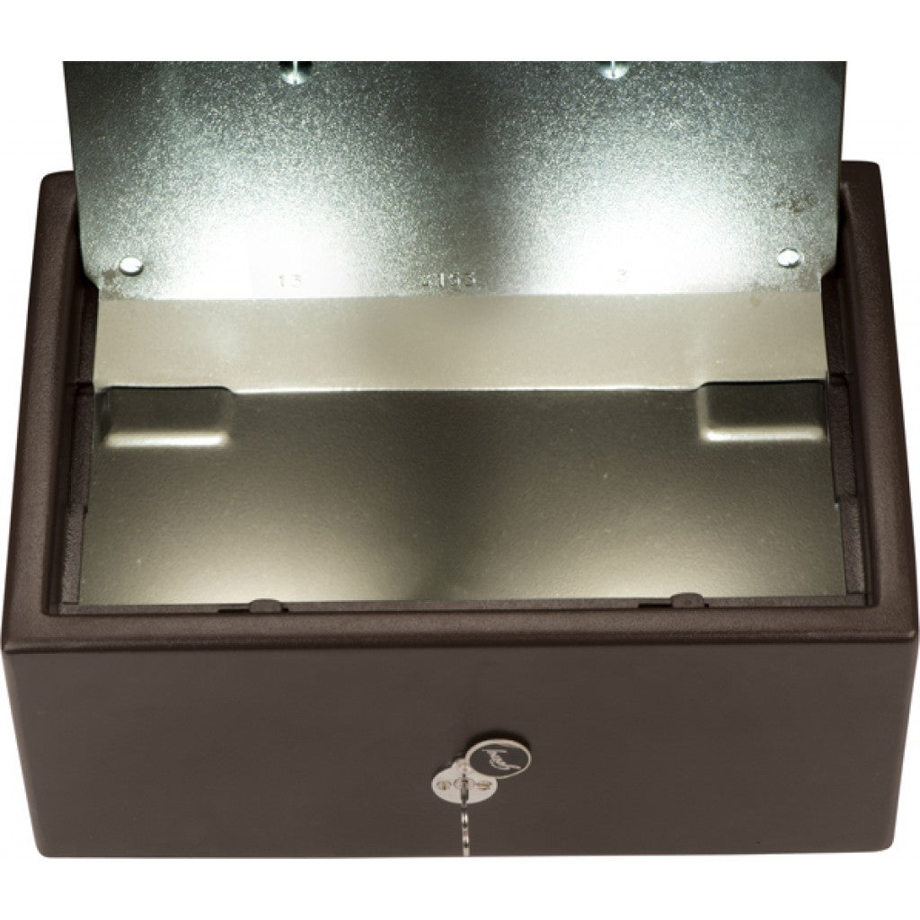 Godrej Aluminium Cash Box with Coin Tray Locker