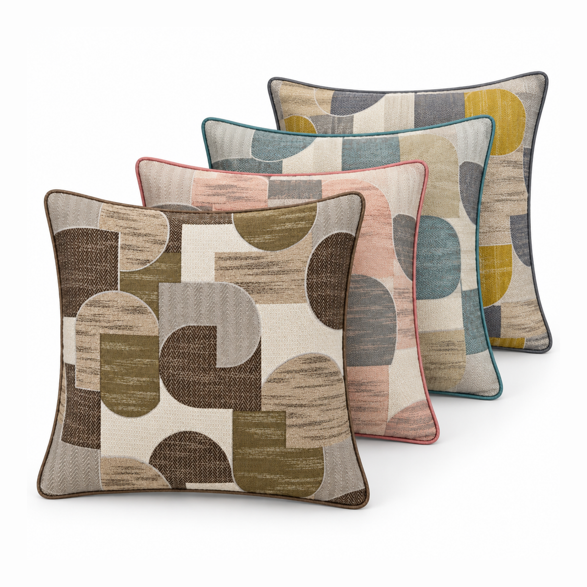 OoNA Kktf Cushion Cover D.No 254 16X16 Inch OoNA