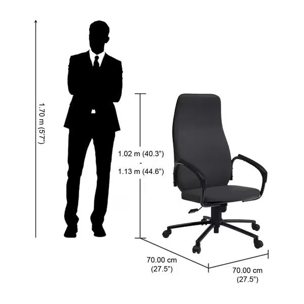 GODREJ PREMIER High Back Director Chair Black