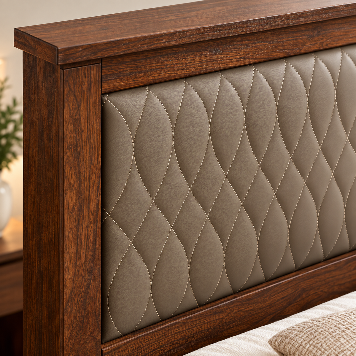 GODREJ QUEEN BED EDEN V2 DARK WALNUT GODREJ
