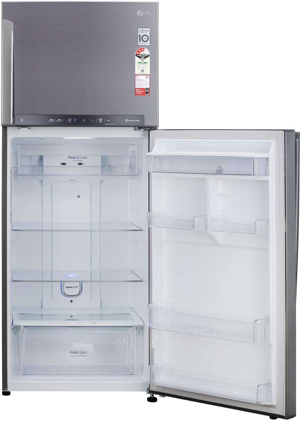 LG REFRIGERATOR-FF-DD  GL-T502XPZ3  SHINY STEEL 471 LTRS LG