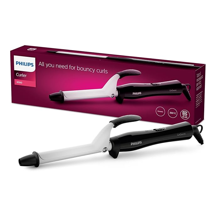 PHILIPS BHB862 Hair Curler Black PHILIPS