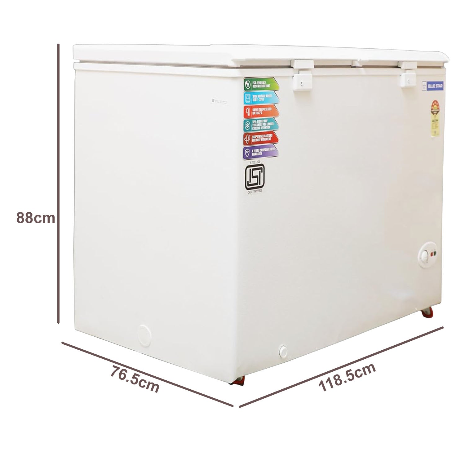 BLUE STAR DEEP FREEZER CF5-330NEYW BLUE STAR