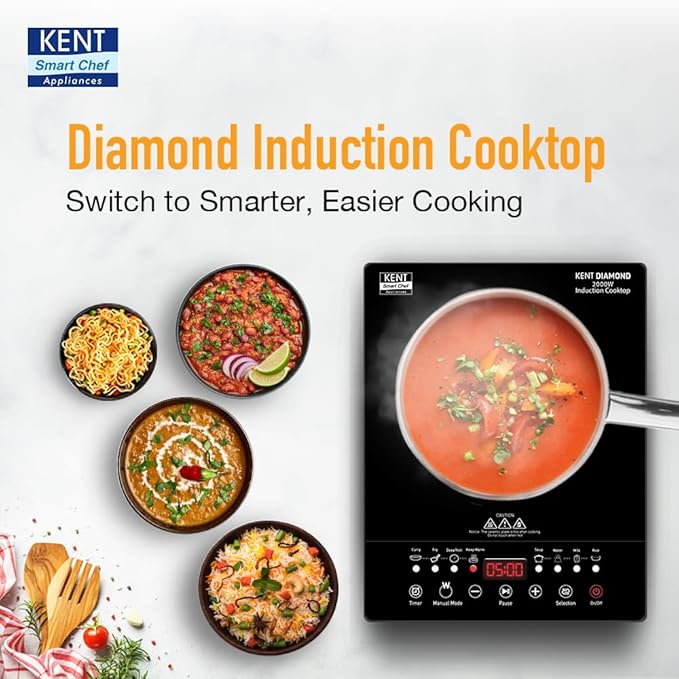 KENT INDUCTION COOKTOP   DIAMOND- 2000 W KENT