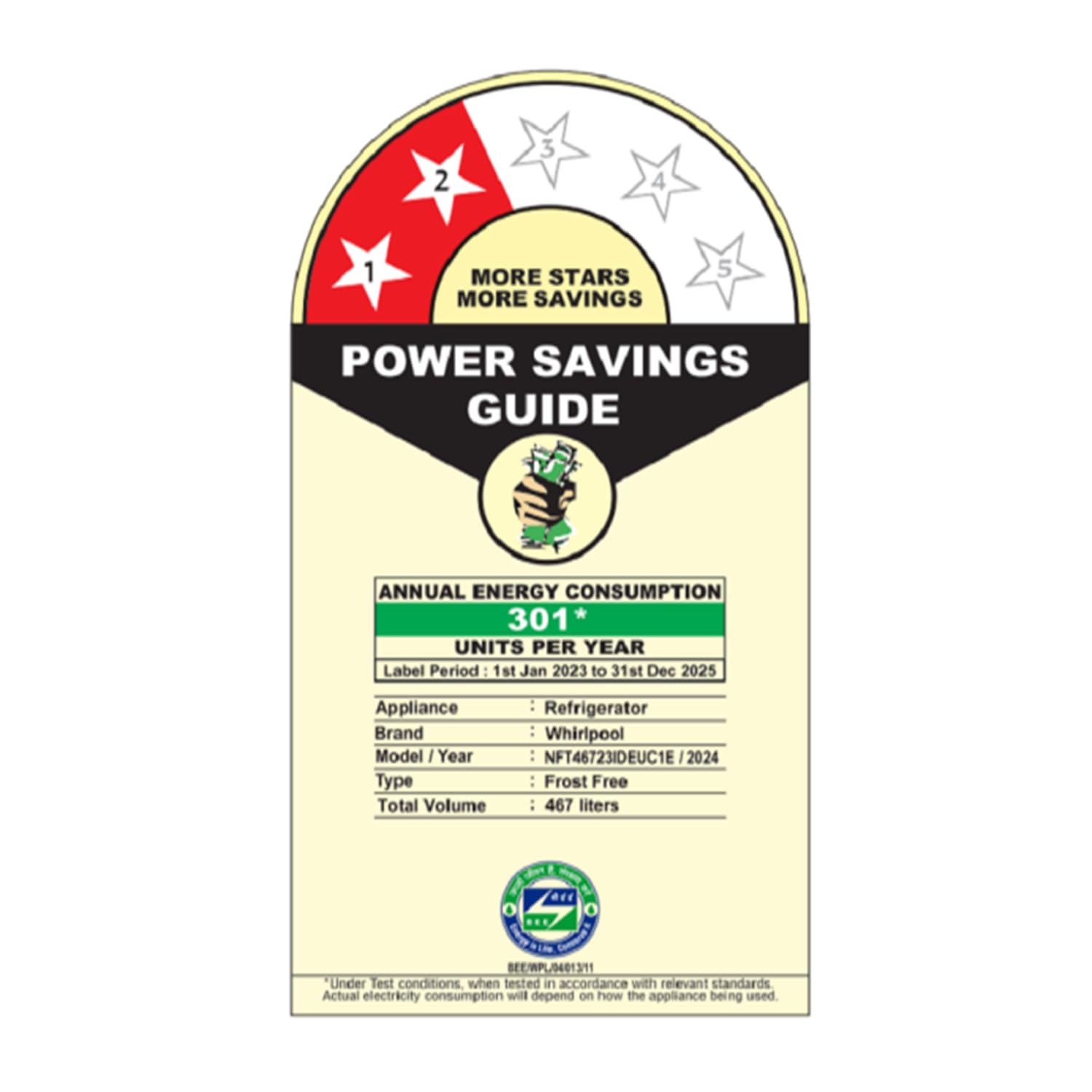 WHIRLPOOL REFRIGERATOR-FF-DD  IF INV CNV 515 (2S) ALPHA STEEL-Z WHIRLPOOL