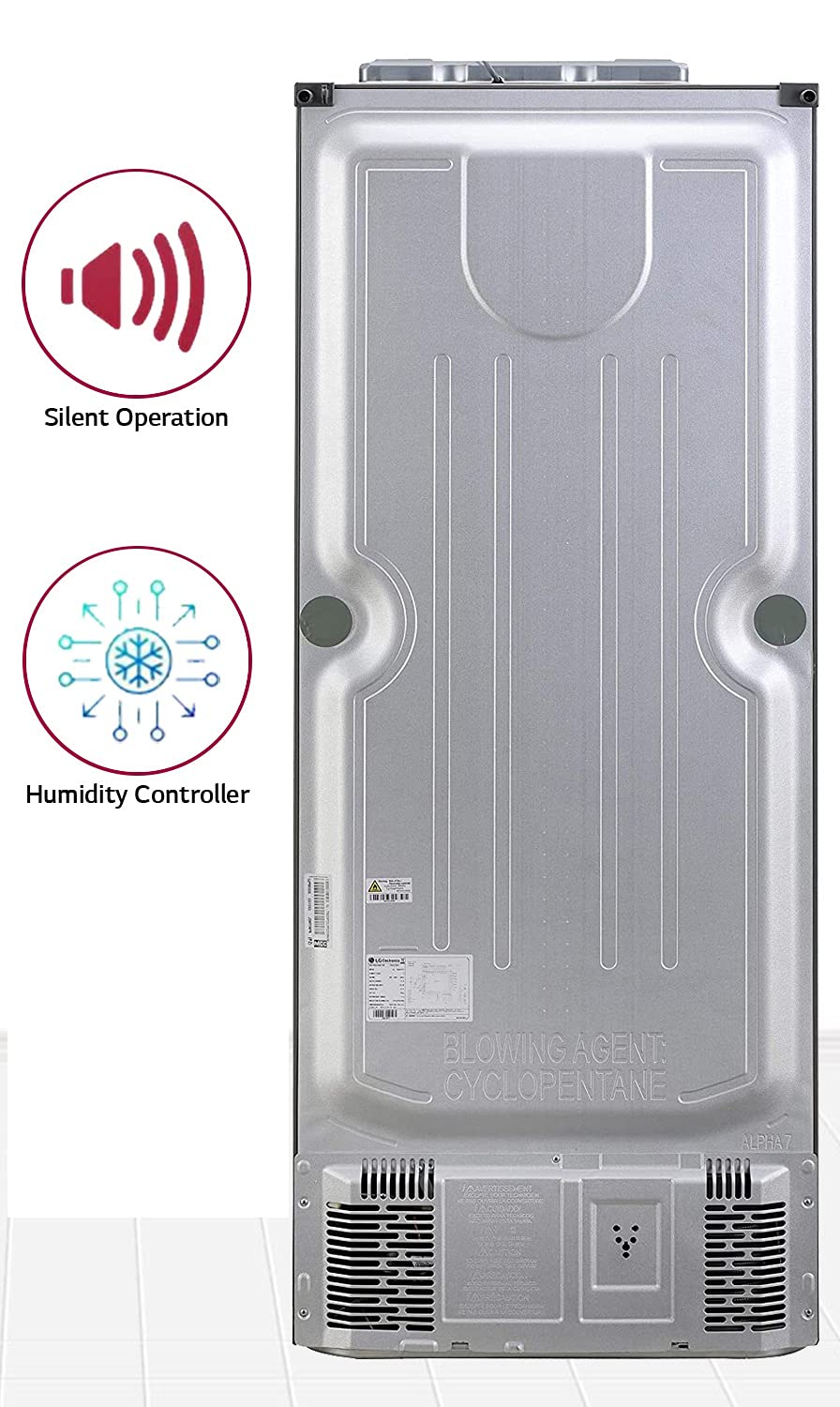 LG REFRIGERATOR-FF-DD  GL-T502XPZ3  SHINY STEEL 471 LTRS LG