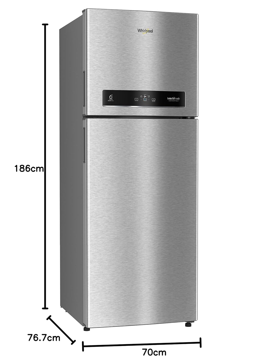 WHIRLPOOL REFRIGERATOR-FF-DD  IF INV CNV 515 (2S) ALPHA STEEL-Z WHIRLPOOL