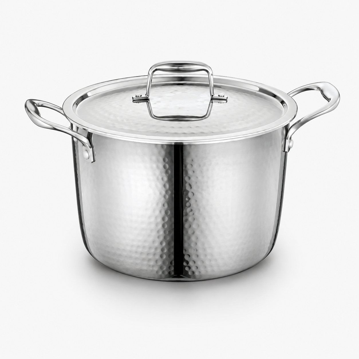 SHRI & SAM JHC-40-2-5LTRS-SS COOKWARE TRIPLY HM BH CASSEROLE SHRI & SAM