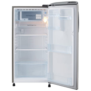 LG GL-B201APZD 190 LTR 3 Star | Shiny Steel Finish | Direct Cool | Single Door Refrigerator