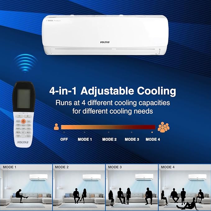 VOLTAS AC-INDOOR UNIT SAC 123V VECTRA ELEGANT  INVERTER 1 TON VOLTAS