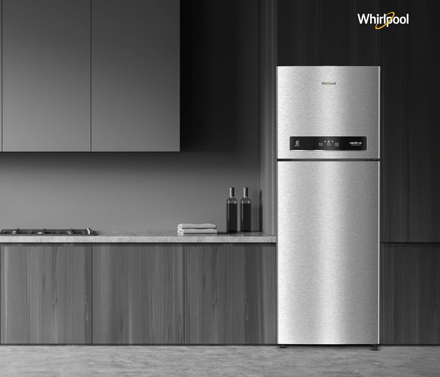 WHIRLPOOL REFRIGERATOR-FF-DD  IF INV CNV 515 (2S) ALPHA STEEL-Z WHIRLPOOL