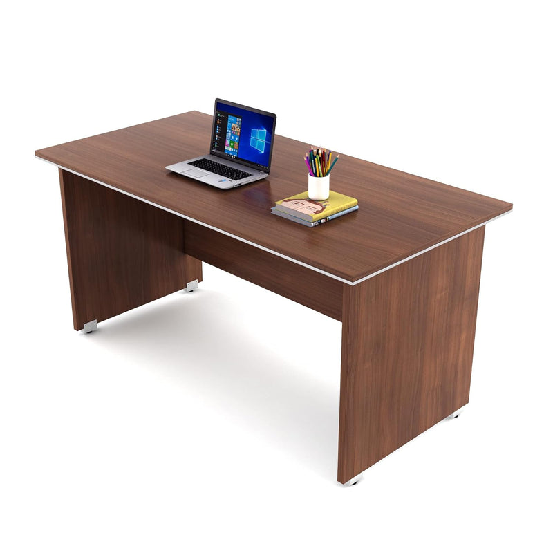 SPACEWOOD NOVA Desking Office Table Walnut Rigato 1500x750x750