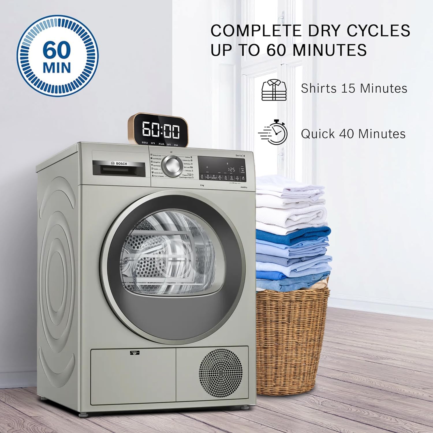 BOSCH CLOTH DRYER WPG24108IN 9 KG BOSCH