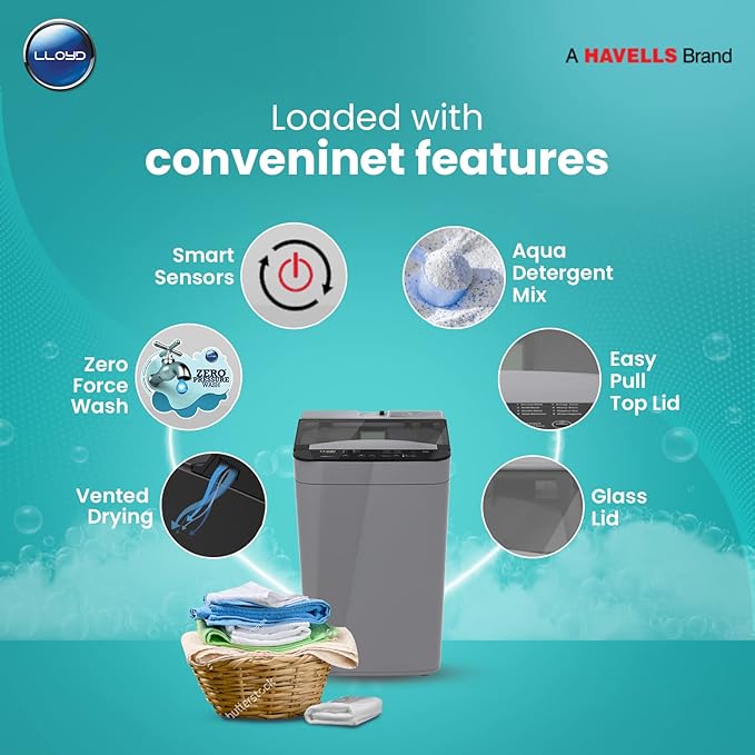 LLOYD FULLY AUTOMATIC GLWMT70GLGAM  7 KG LLOYD