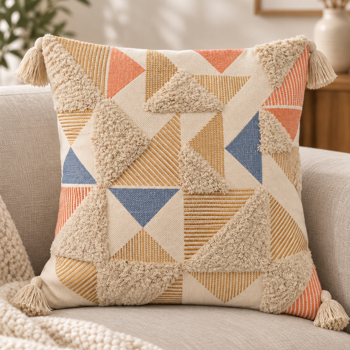 OoNA Kktf Cushion Cover Carter Dn11 16X16 Inch OoNA