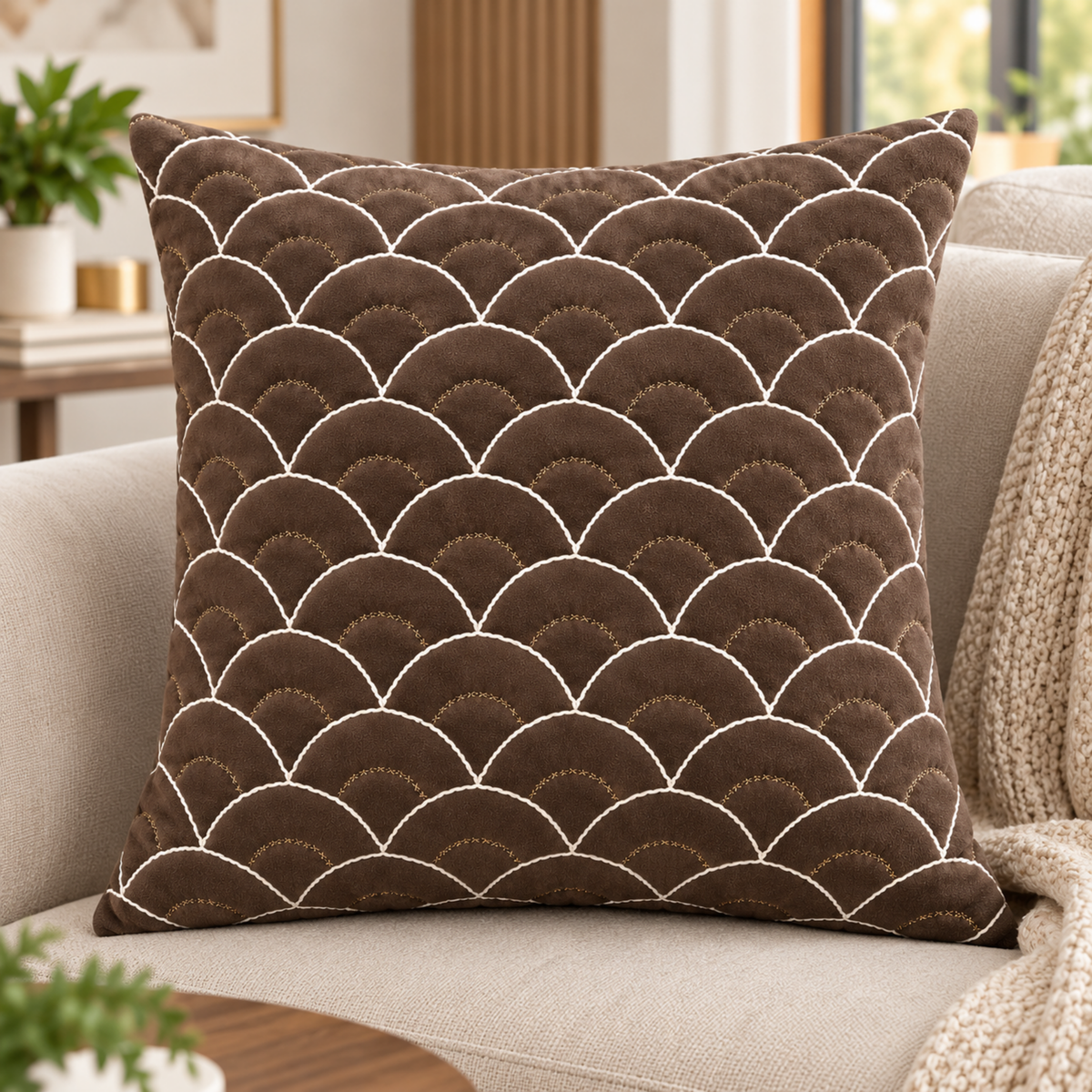 OoNA Kktf Cushion Cover 16X16 Norah D No 14 OoNA