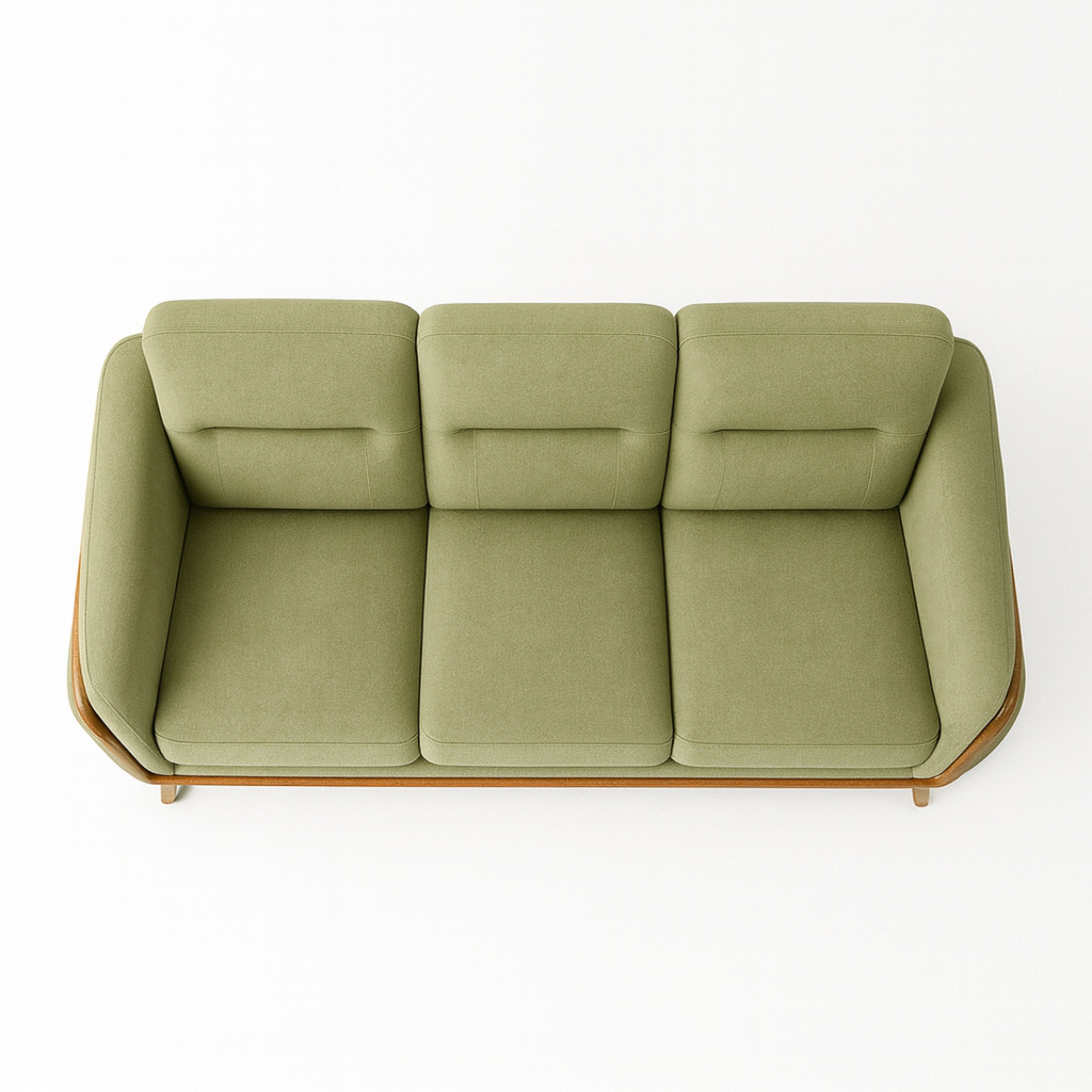 OONA Ford 3-Piece Sofa Set (3+2+1) – Dark Green CMM Arena Retails Pvt Ltd