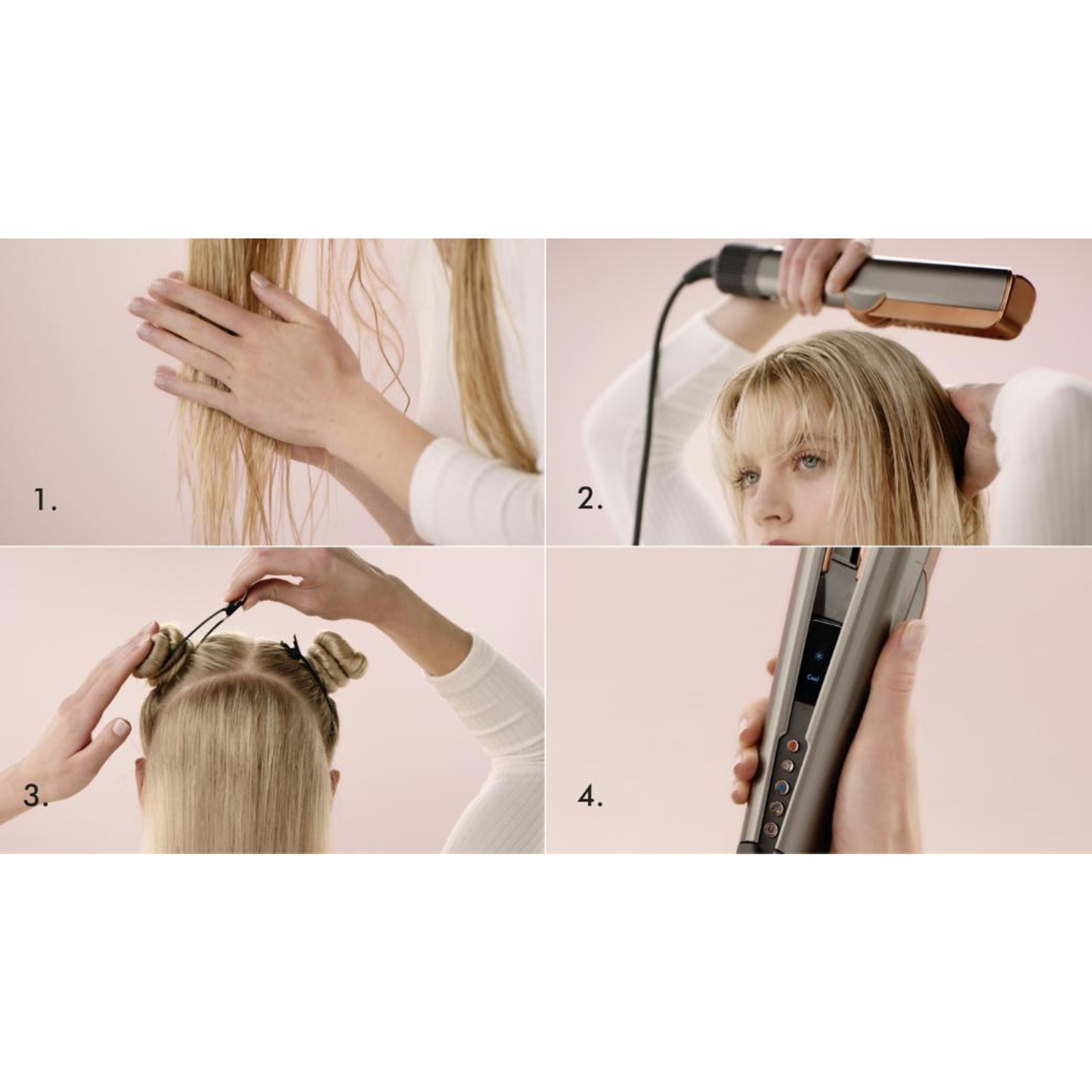 DYSON HAIR STRAIGHTENER HT01 AIRSTRAIT AS  JASPER PLUM DYSON