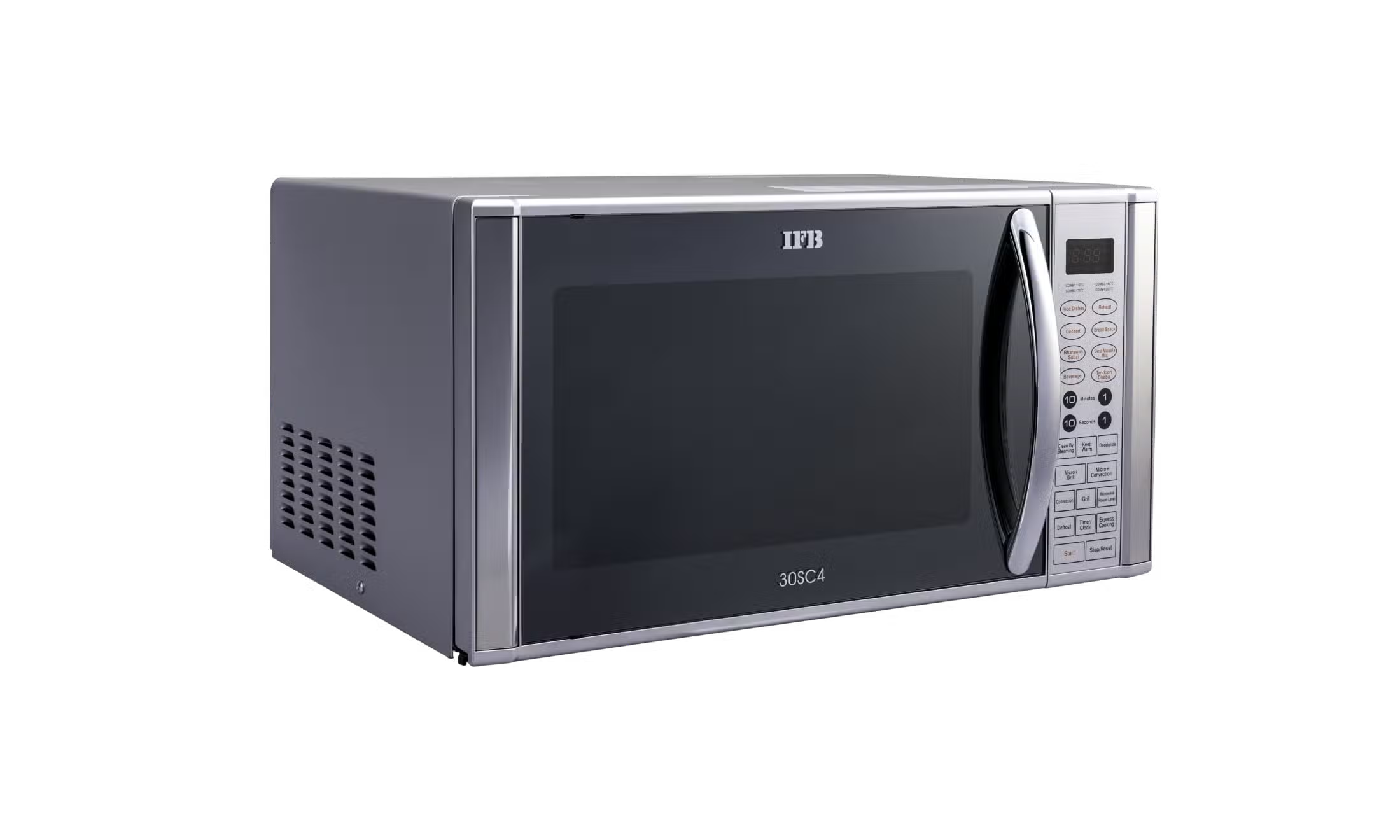 IFB 30SC4 Metal Metallic Silver 30L Microwave Oven IFB