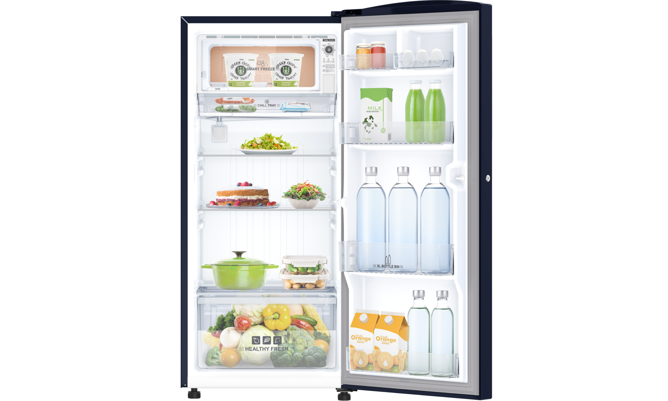 IFB REFRIGERATOR-DC-SD  DC-2132FCS  BLUE STEEL 187 LTRS IFB