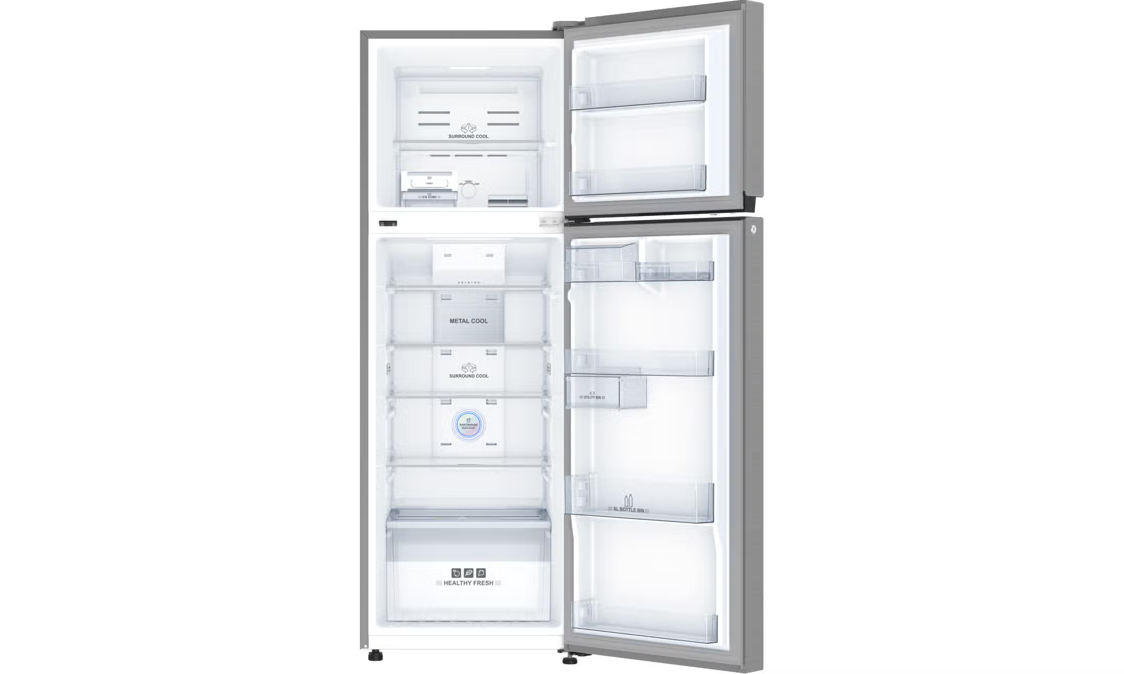 IFB REFRIGERATOR-FF-DD  FF-3363IMSU  GREY STEEL 285 LTRS IFB